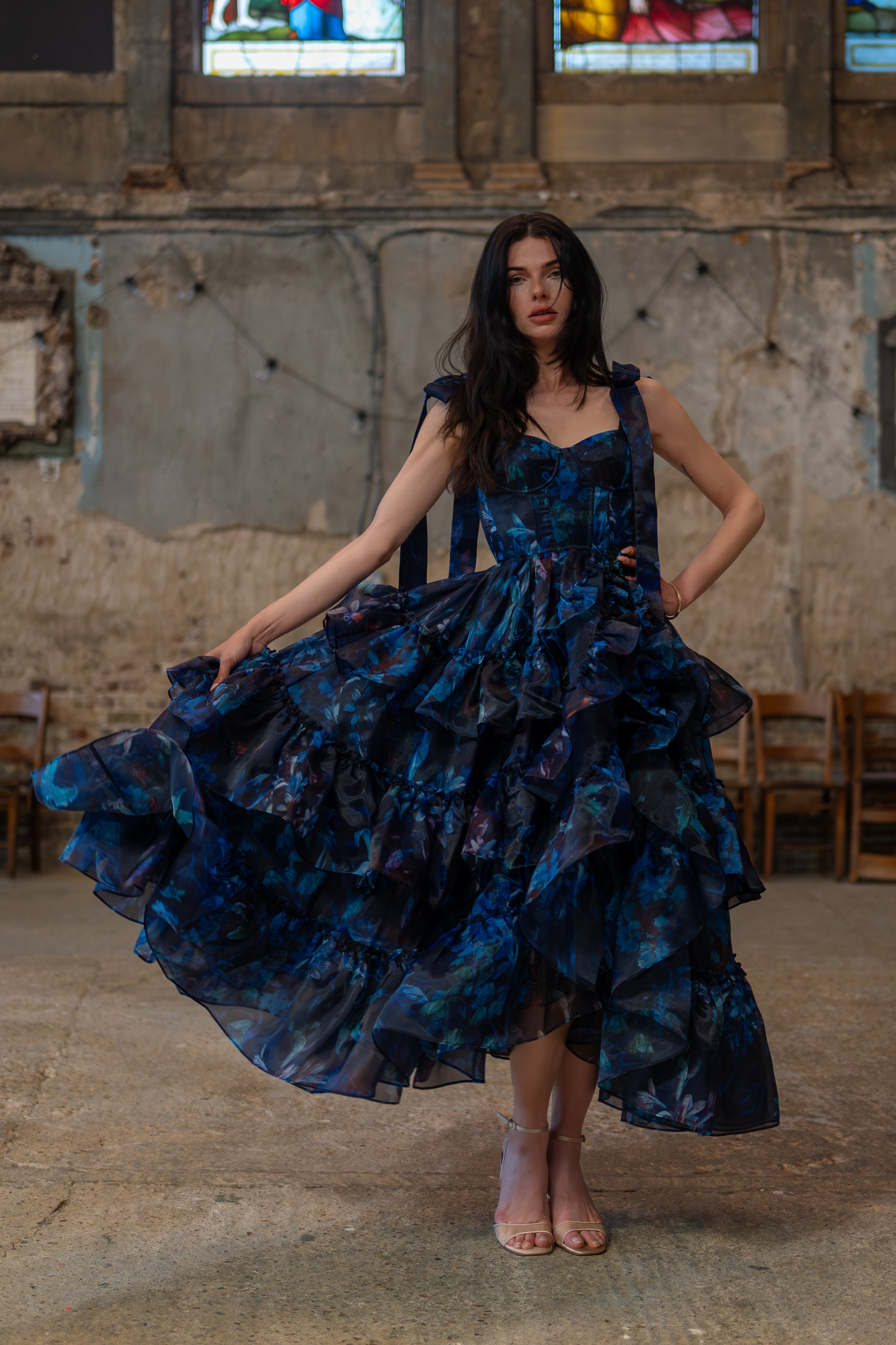 Veiled Glen Muse Dress