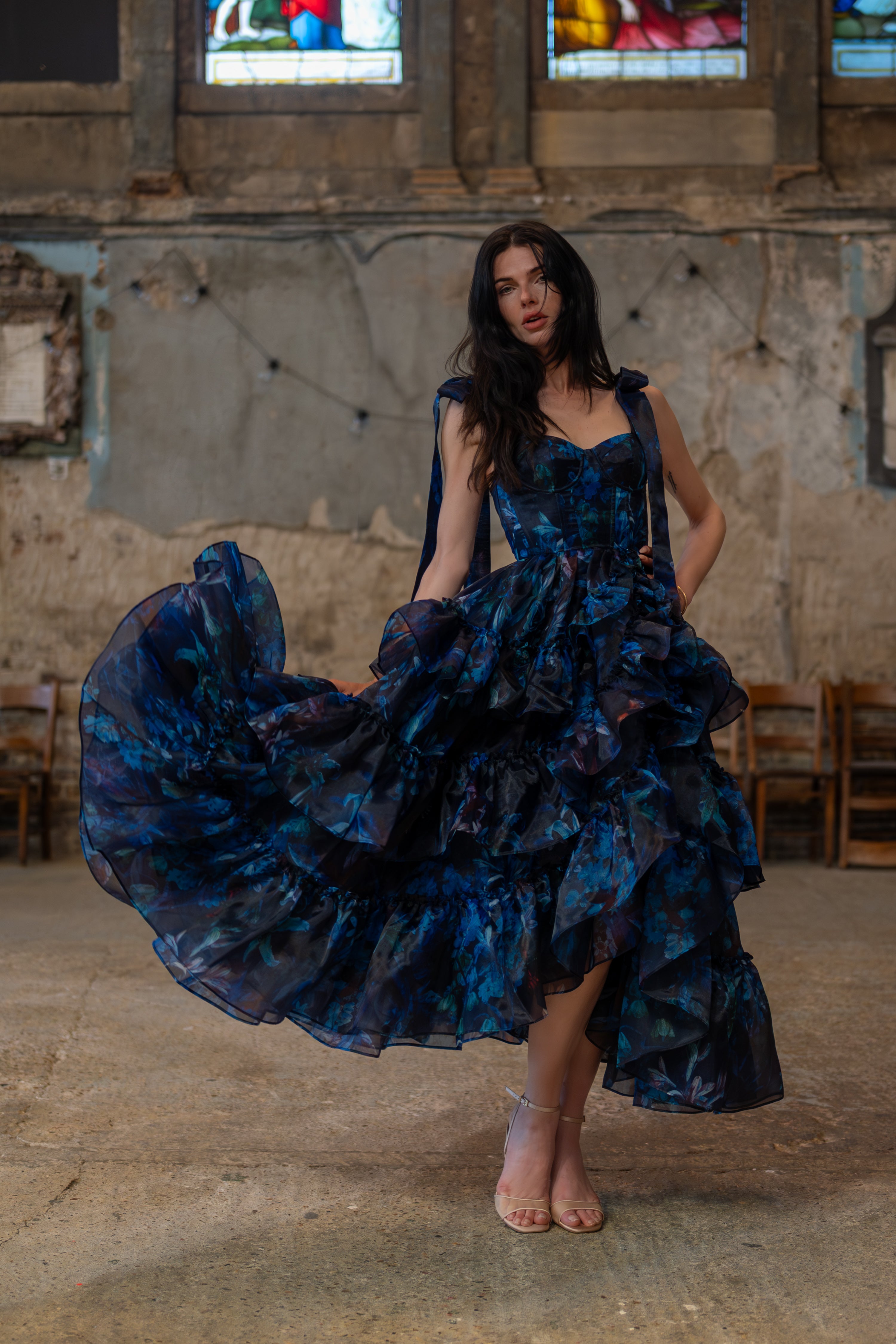 Veiled Glen Muse Dress