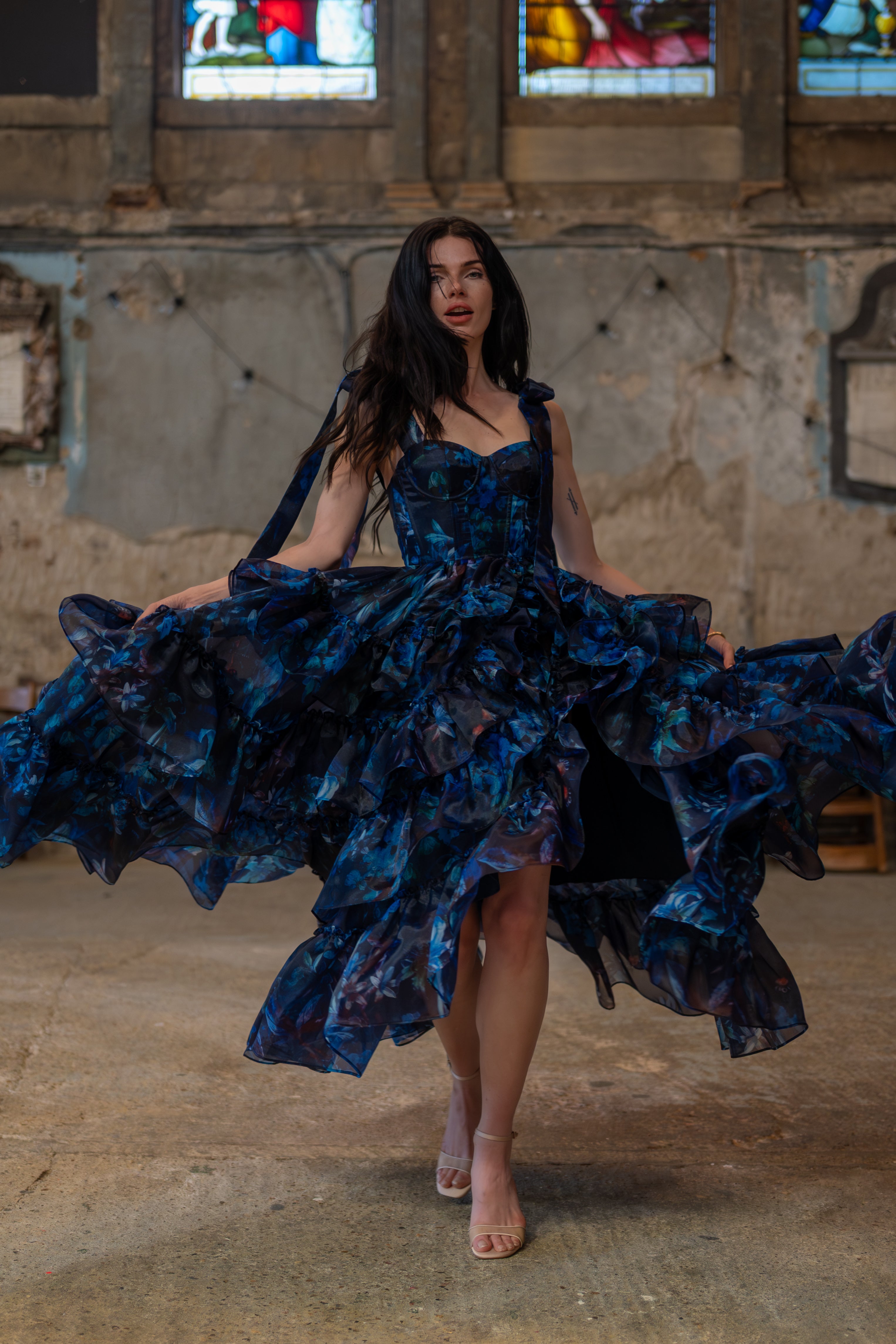 Veiled Glen Muse Dress