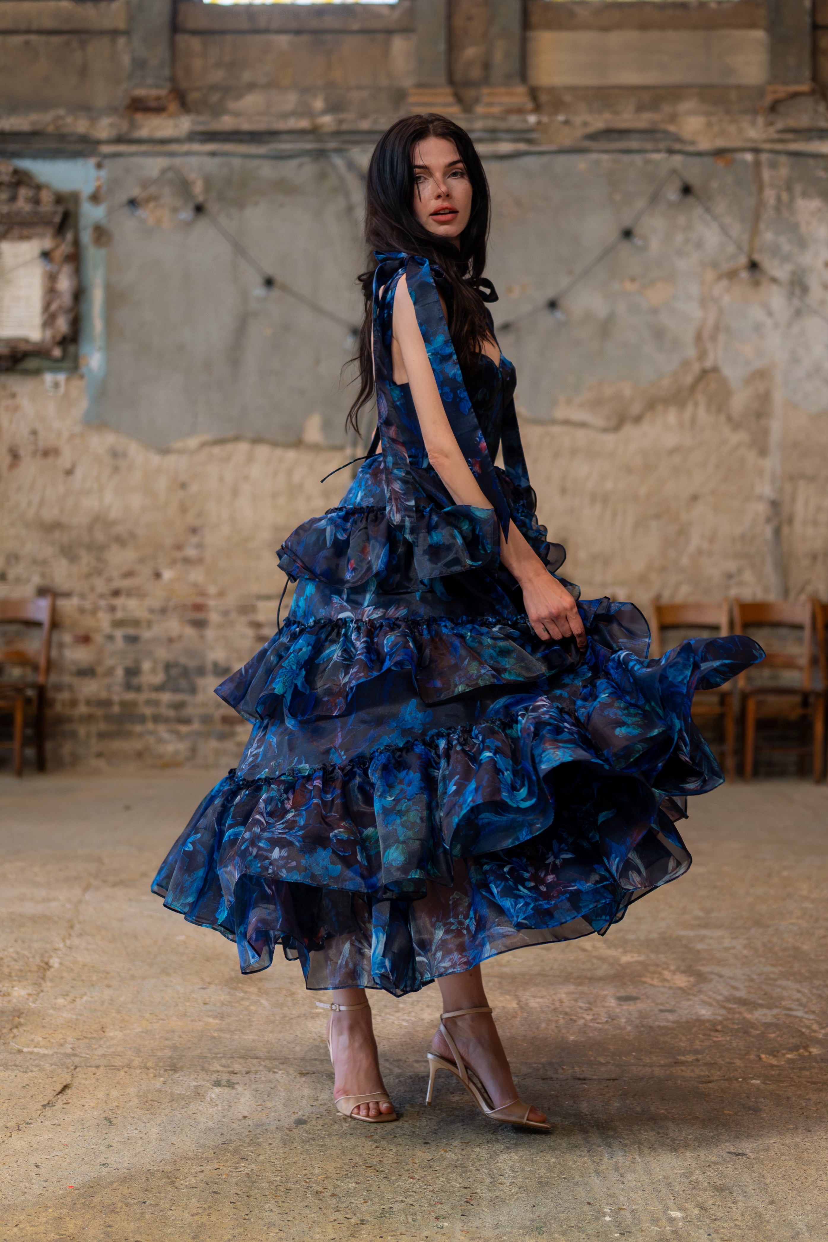 Veiled Glen Muse Dress