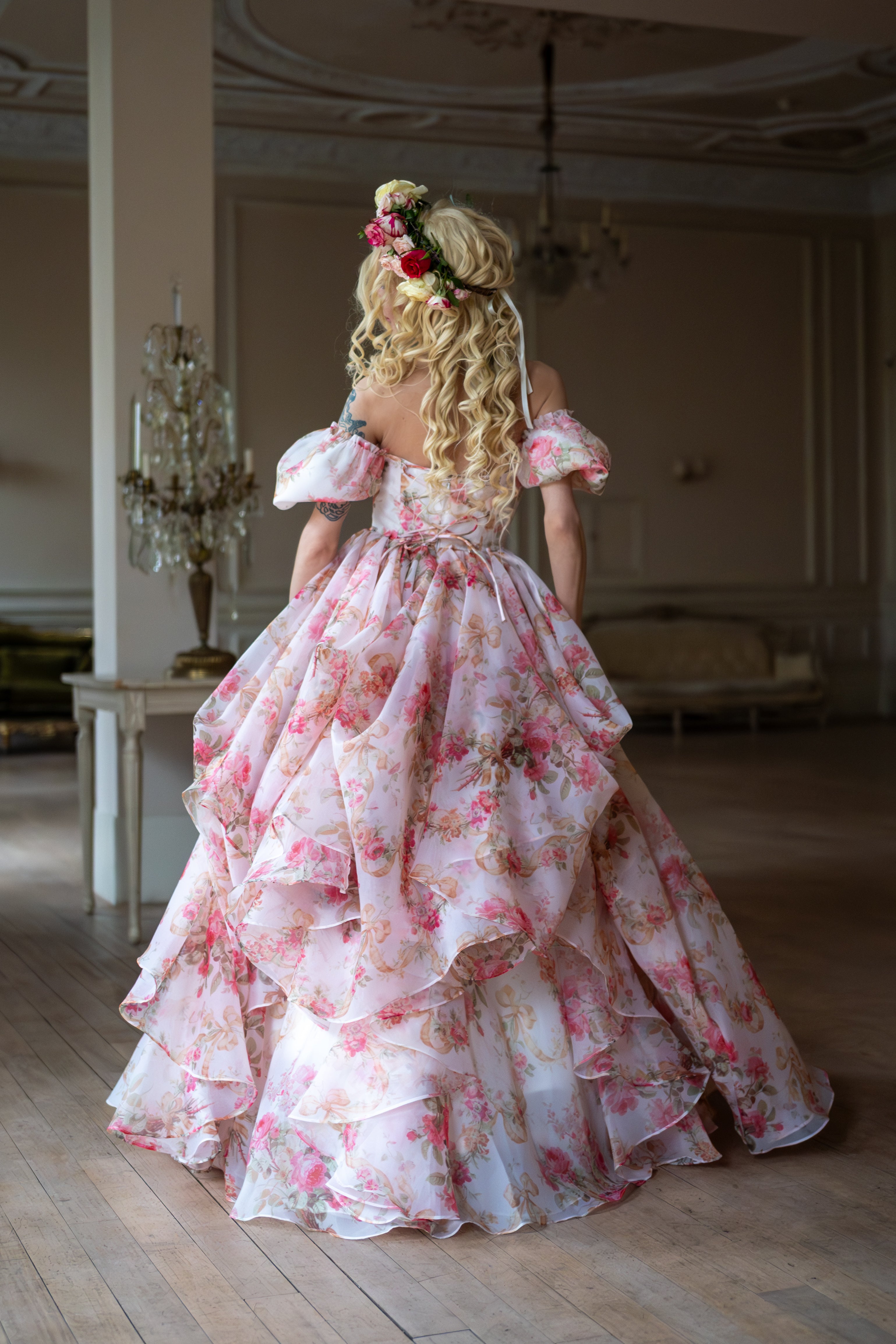 Venetian Rose Renaissance Gown