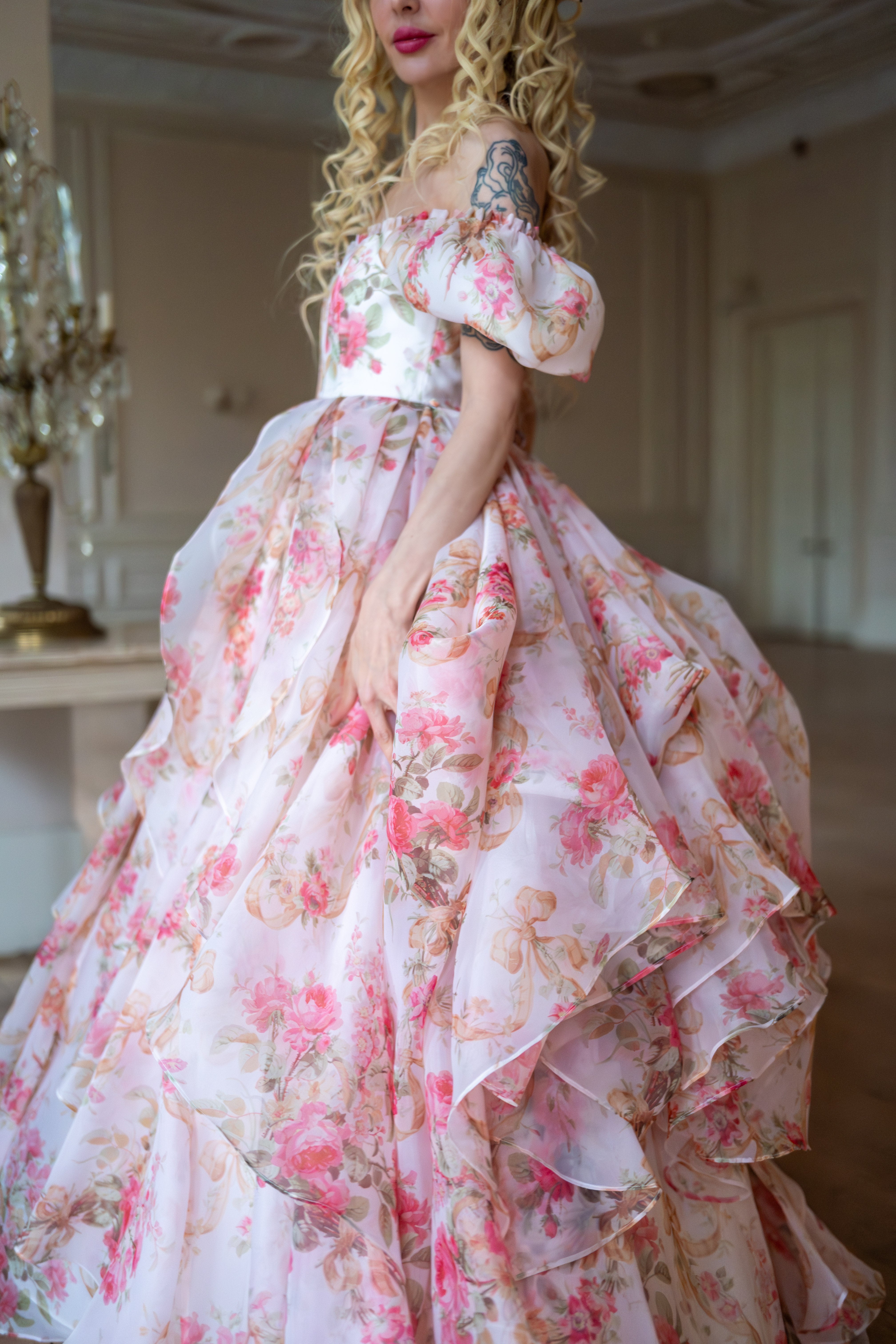 Venetian Rose Renaissance Gown