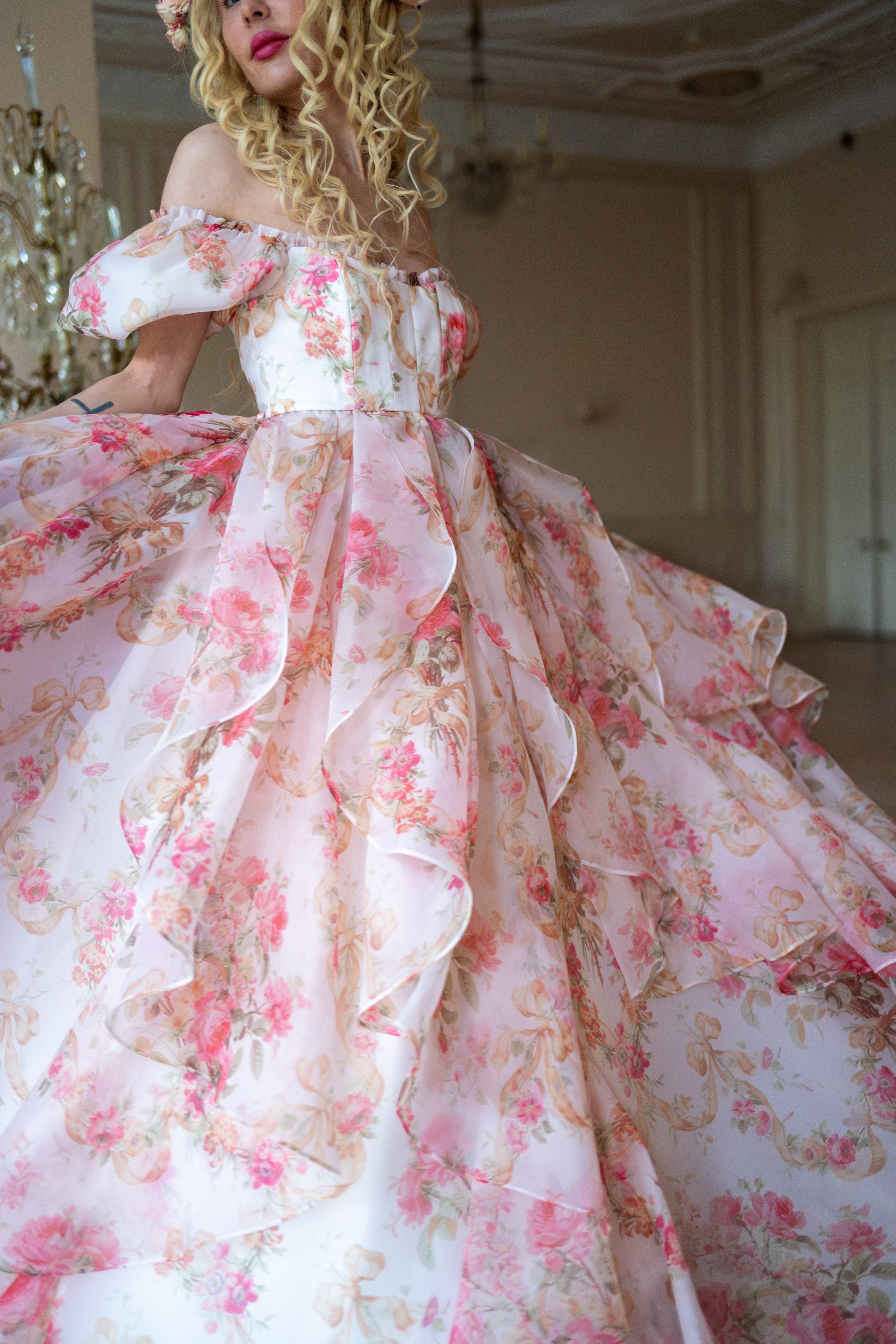 Venetian Rose Renaissance Gown