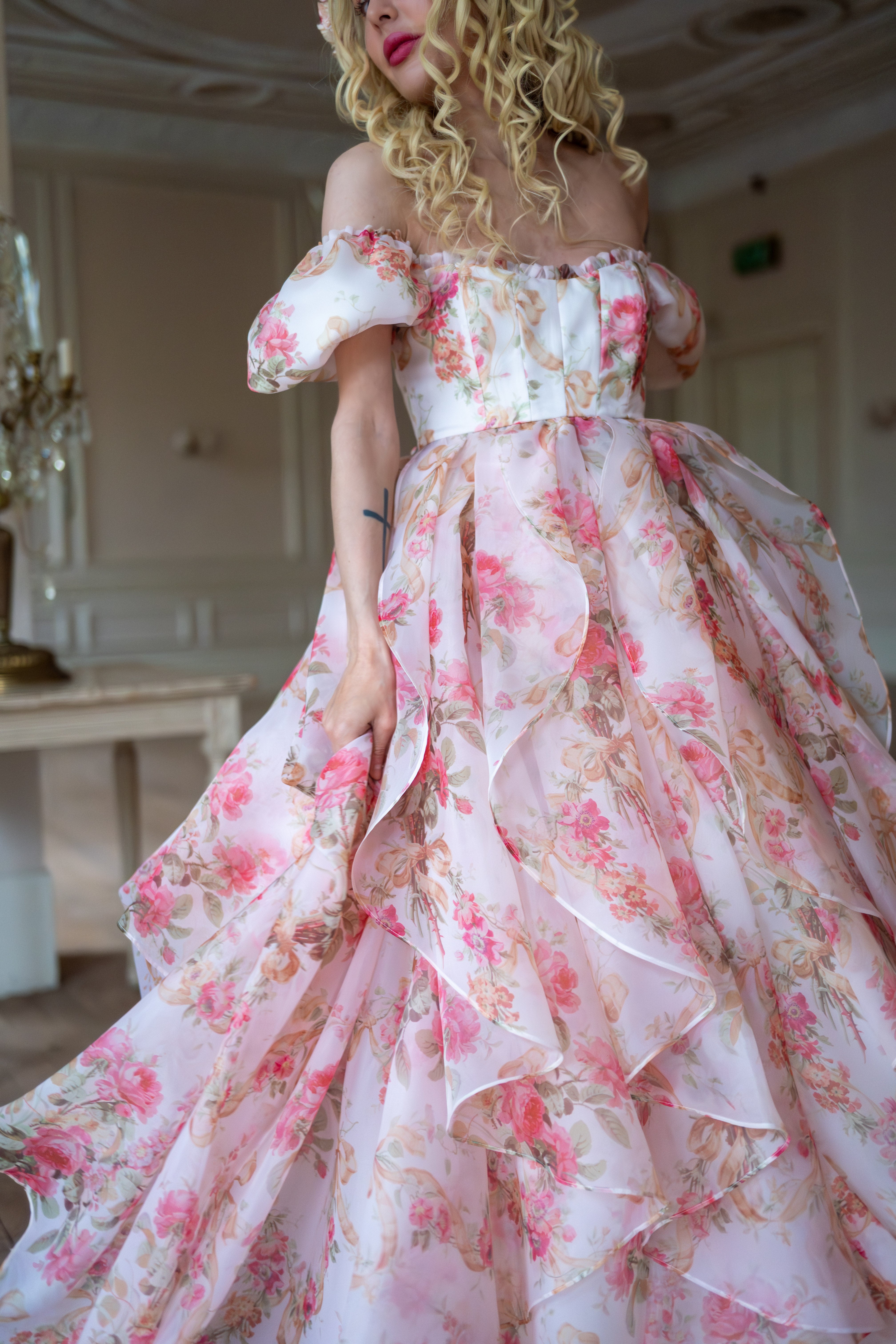 Venetian Rose Renaissance Gown