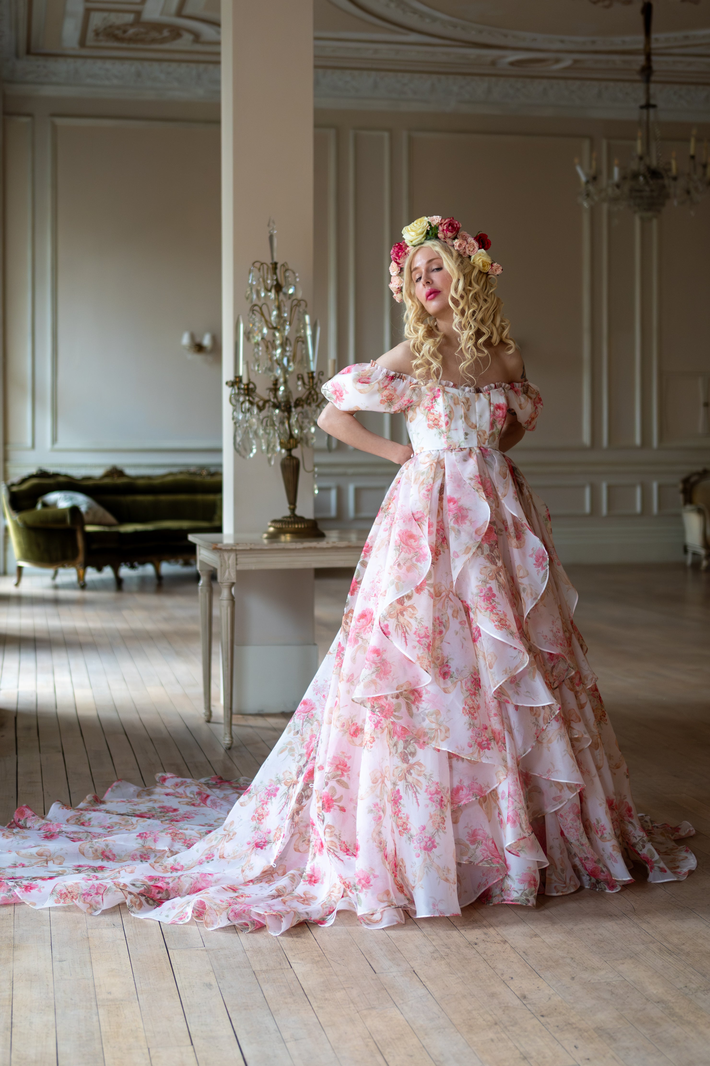 Venetian Rose Renaissance Gown
