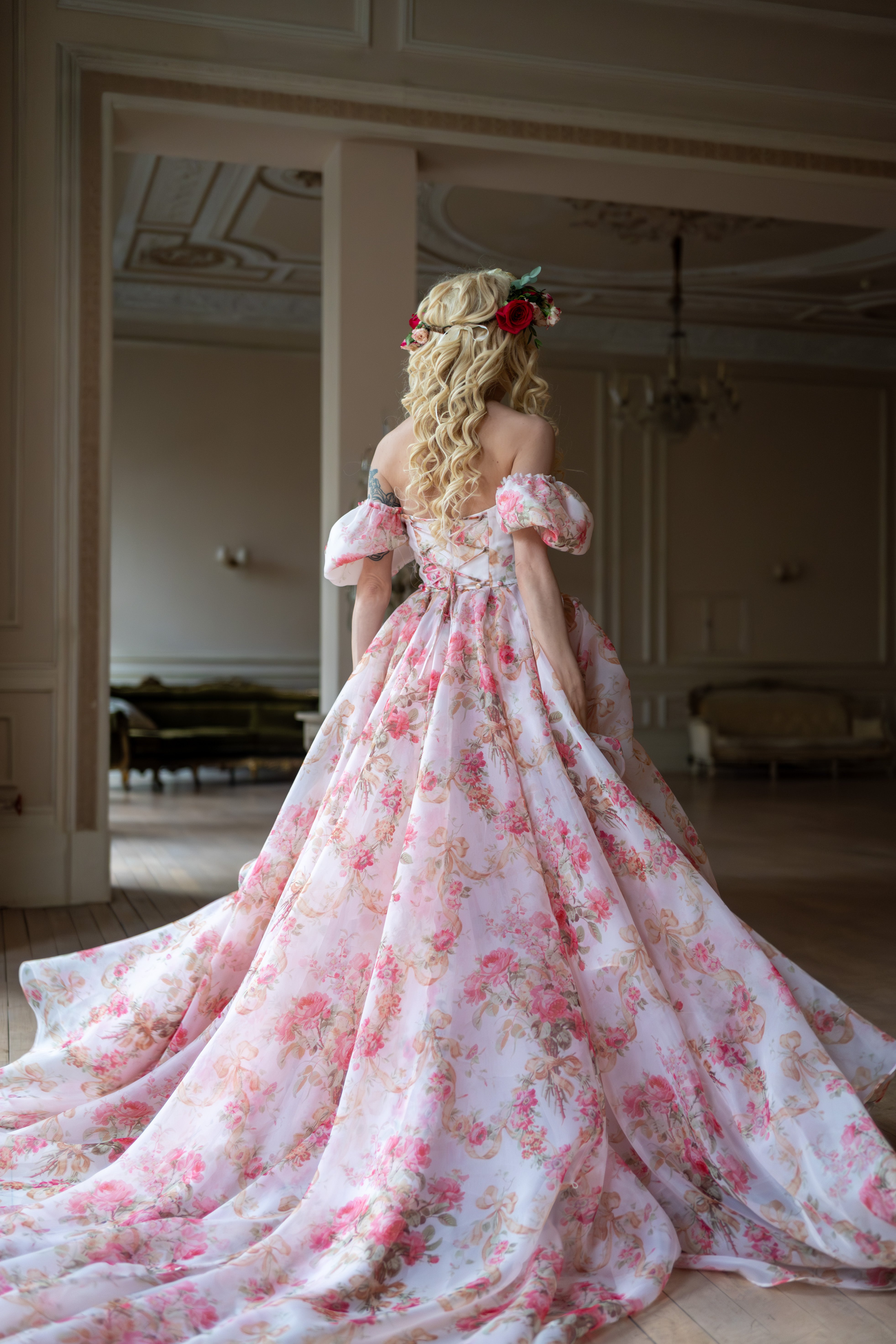 Venetian Rose Renaissance Gown