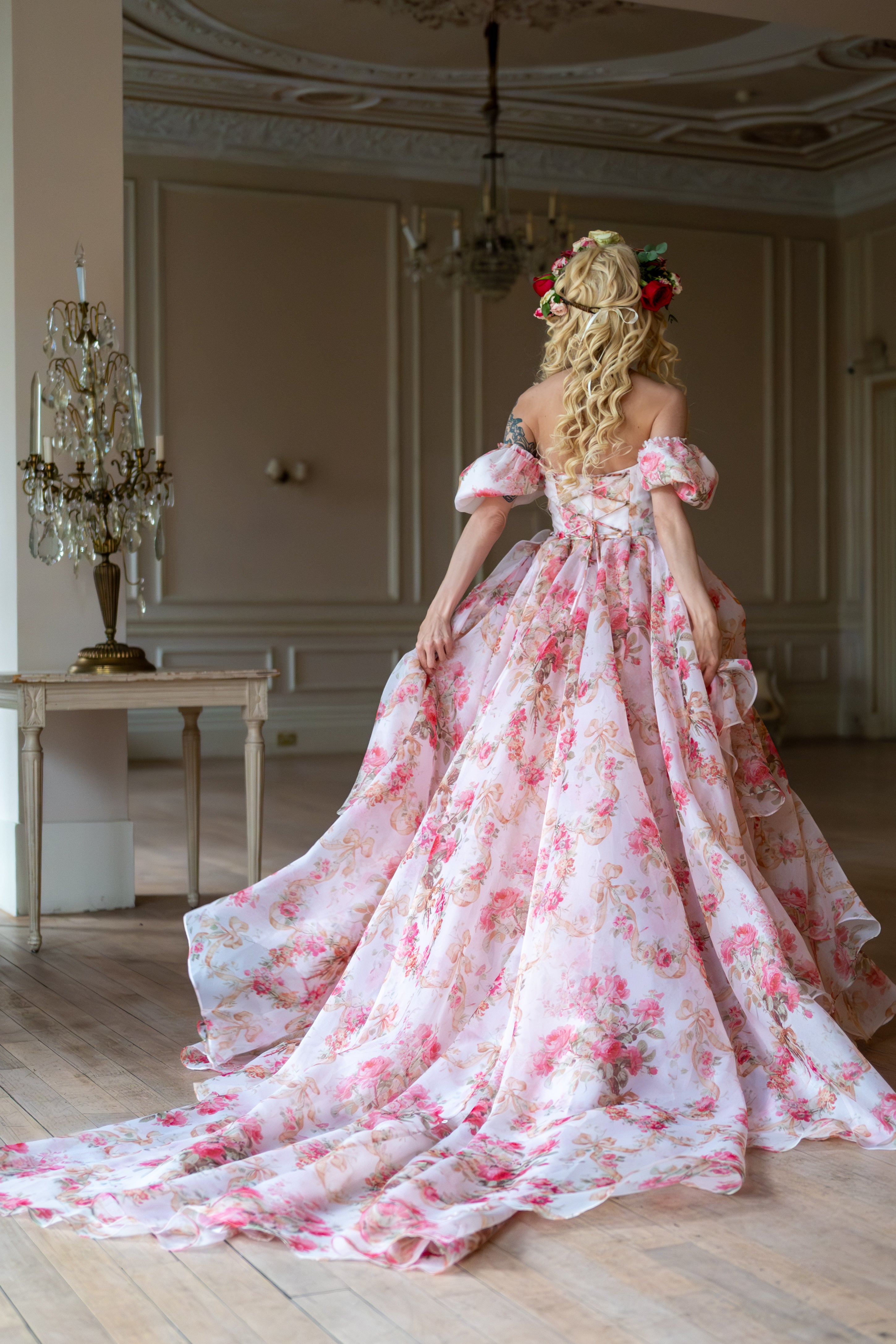 Venetian Rose Renaissance Gown