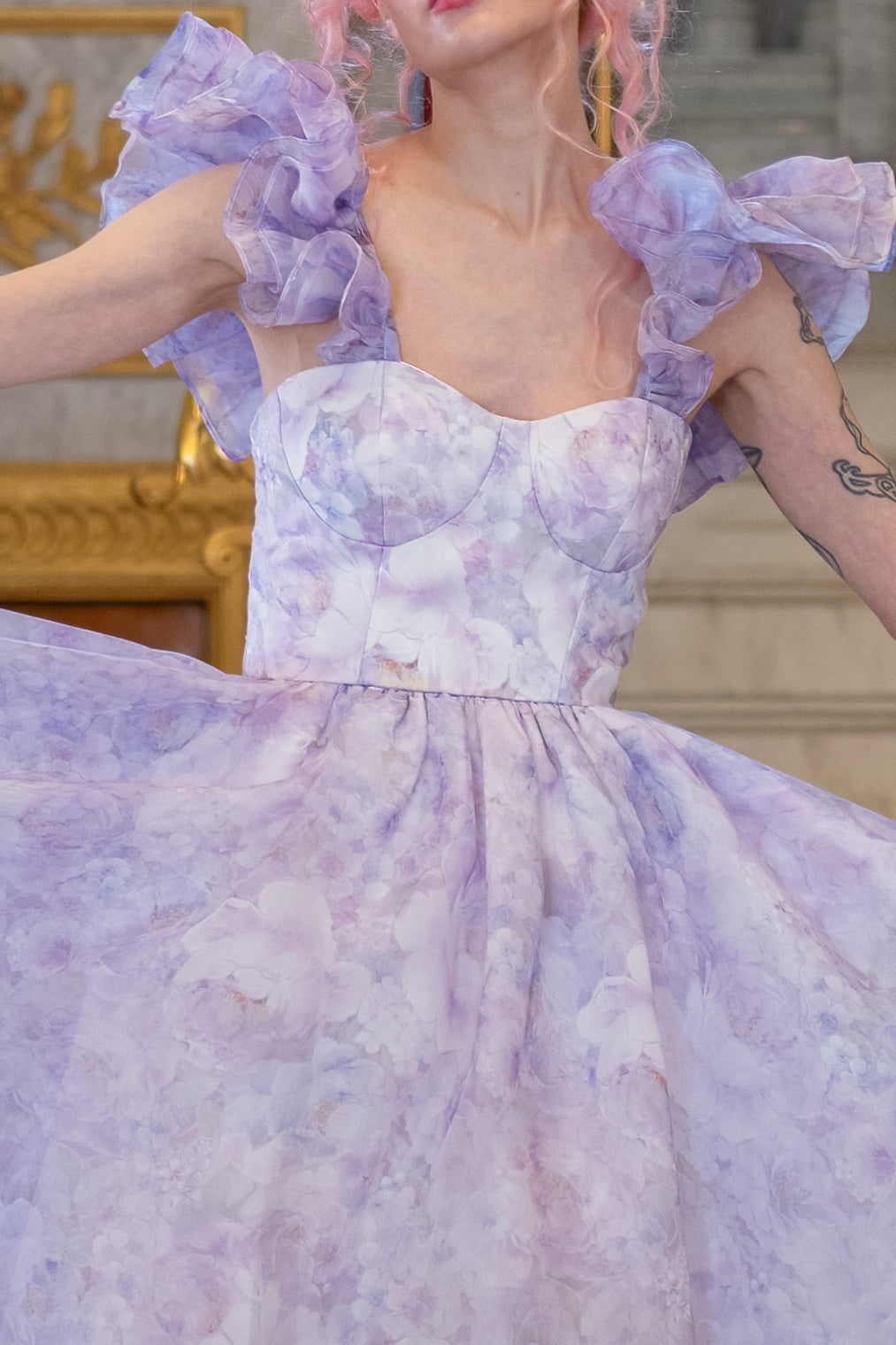 Violet Enchantress Gown