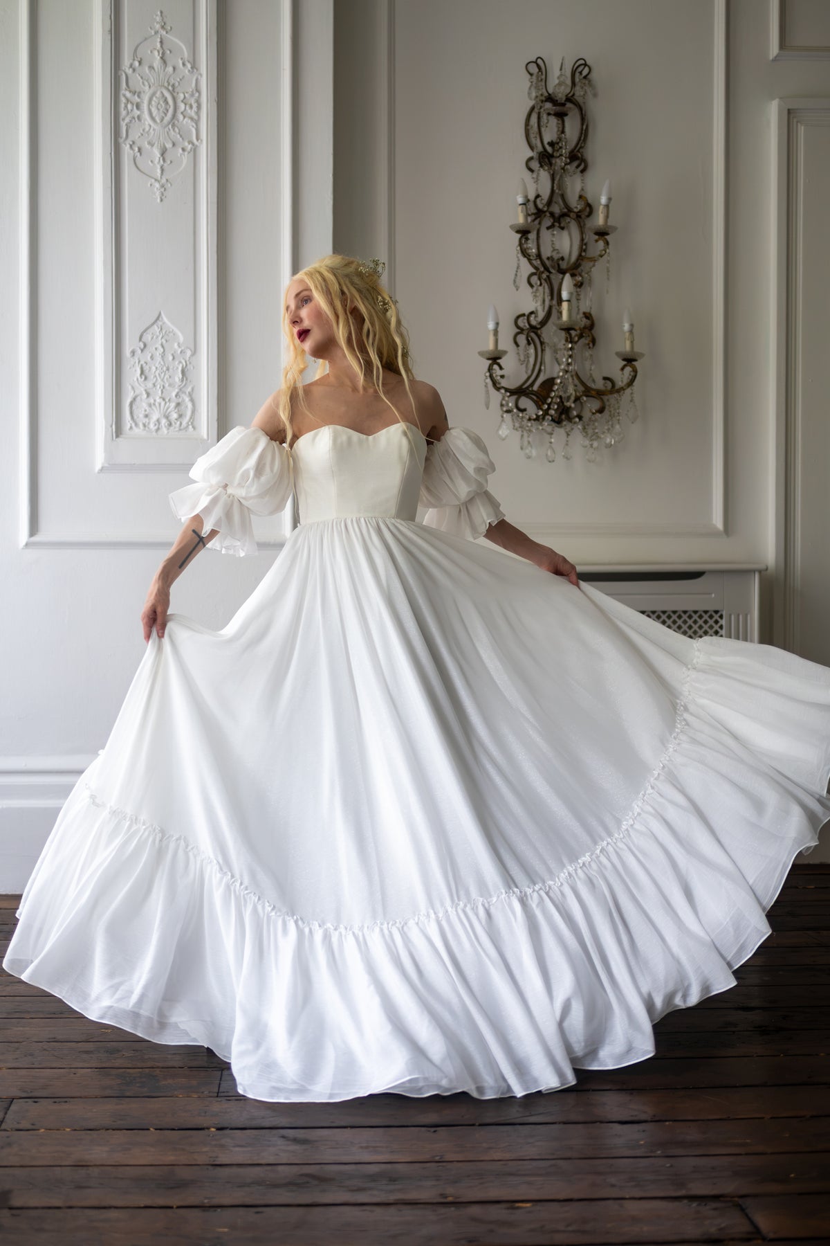 Whipped Cream Belle Gown