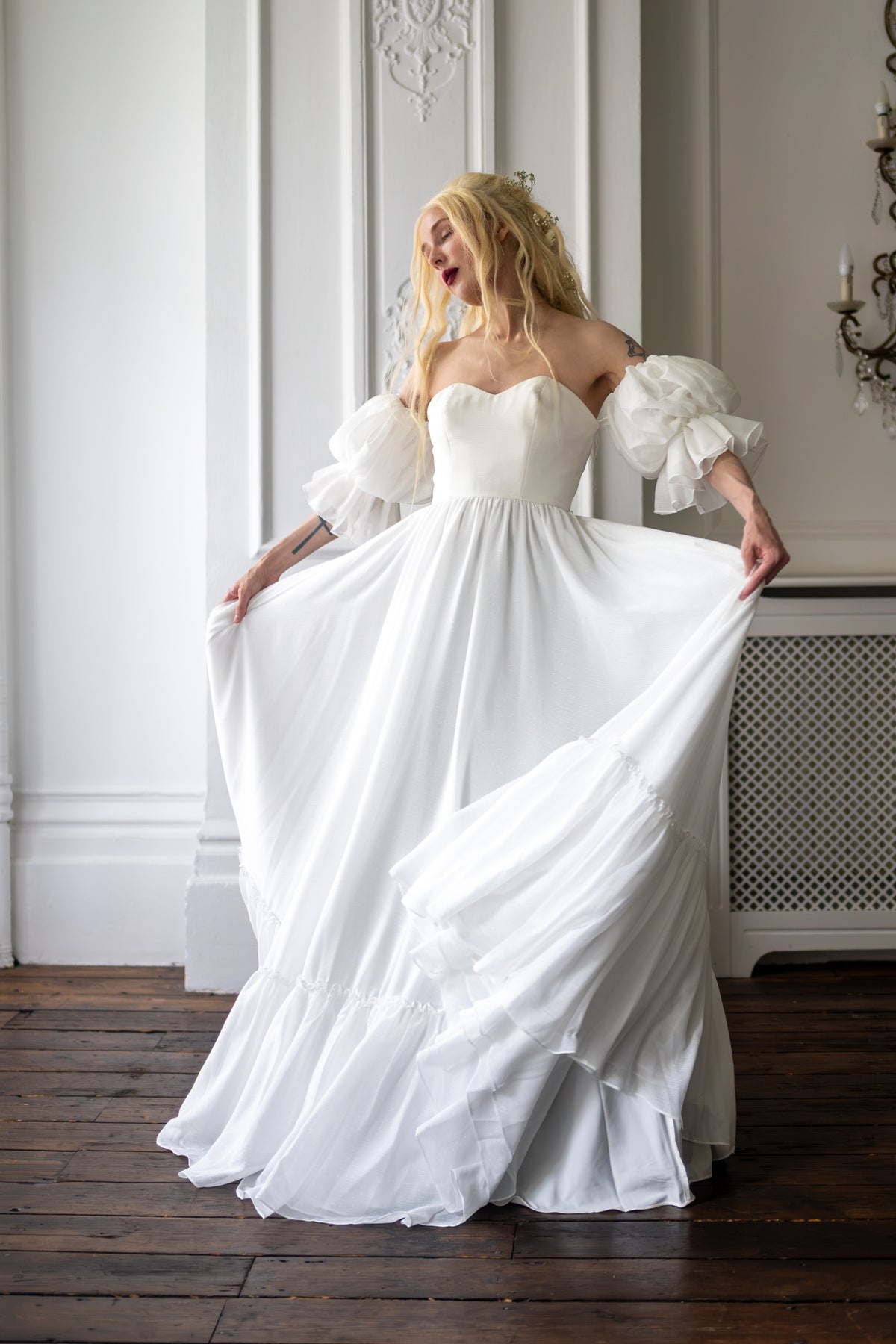 Whipped Cream Belle Gown