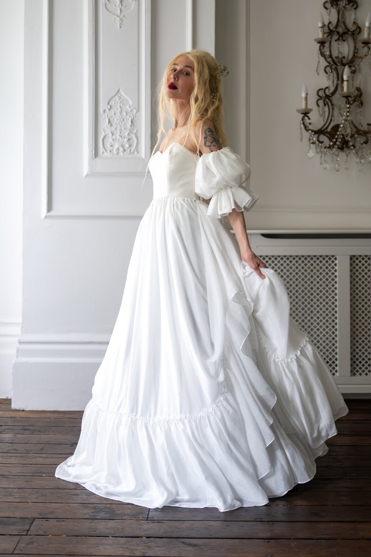 Whipped Cream Belle Gown