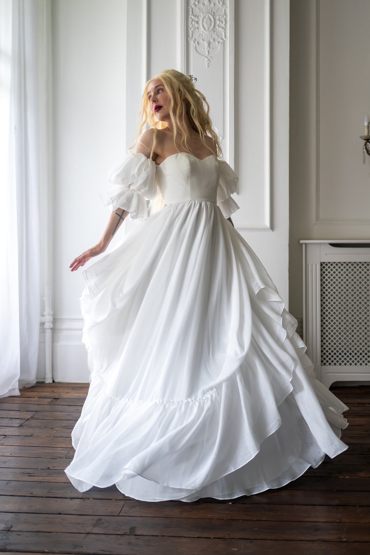 Whipped Cream Belle Gown