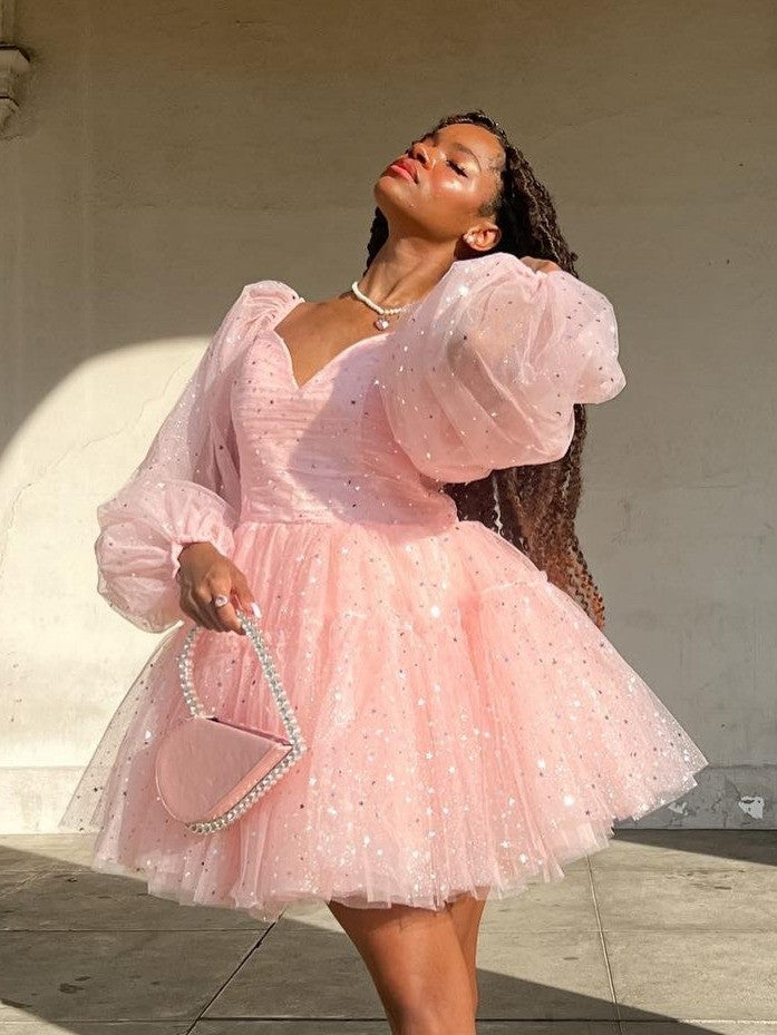 The Pink Fizz Stardancer Dress - Made to Order