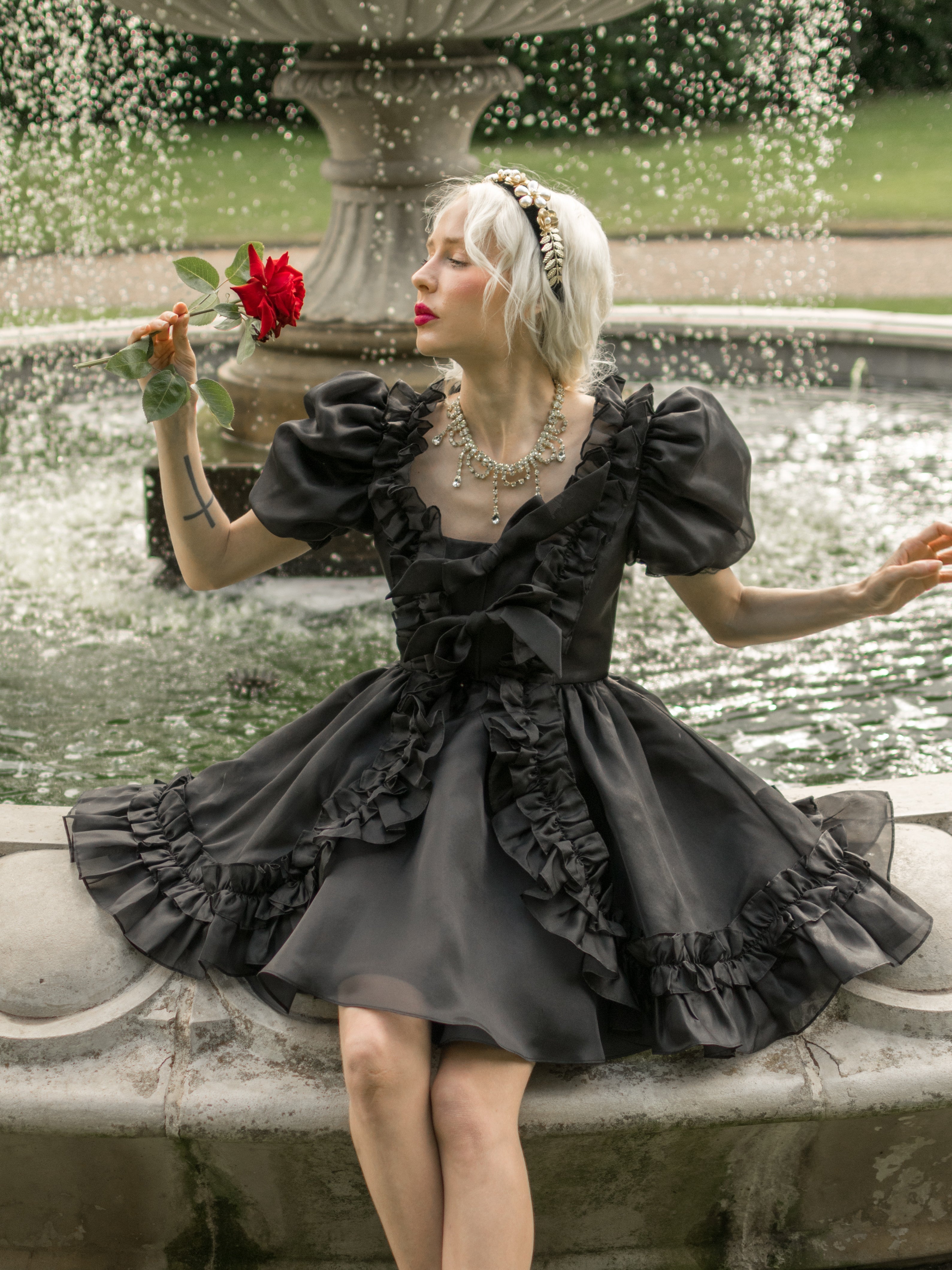 Gothic Fairytale Mini Duchess Dress