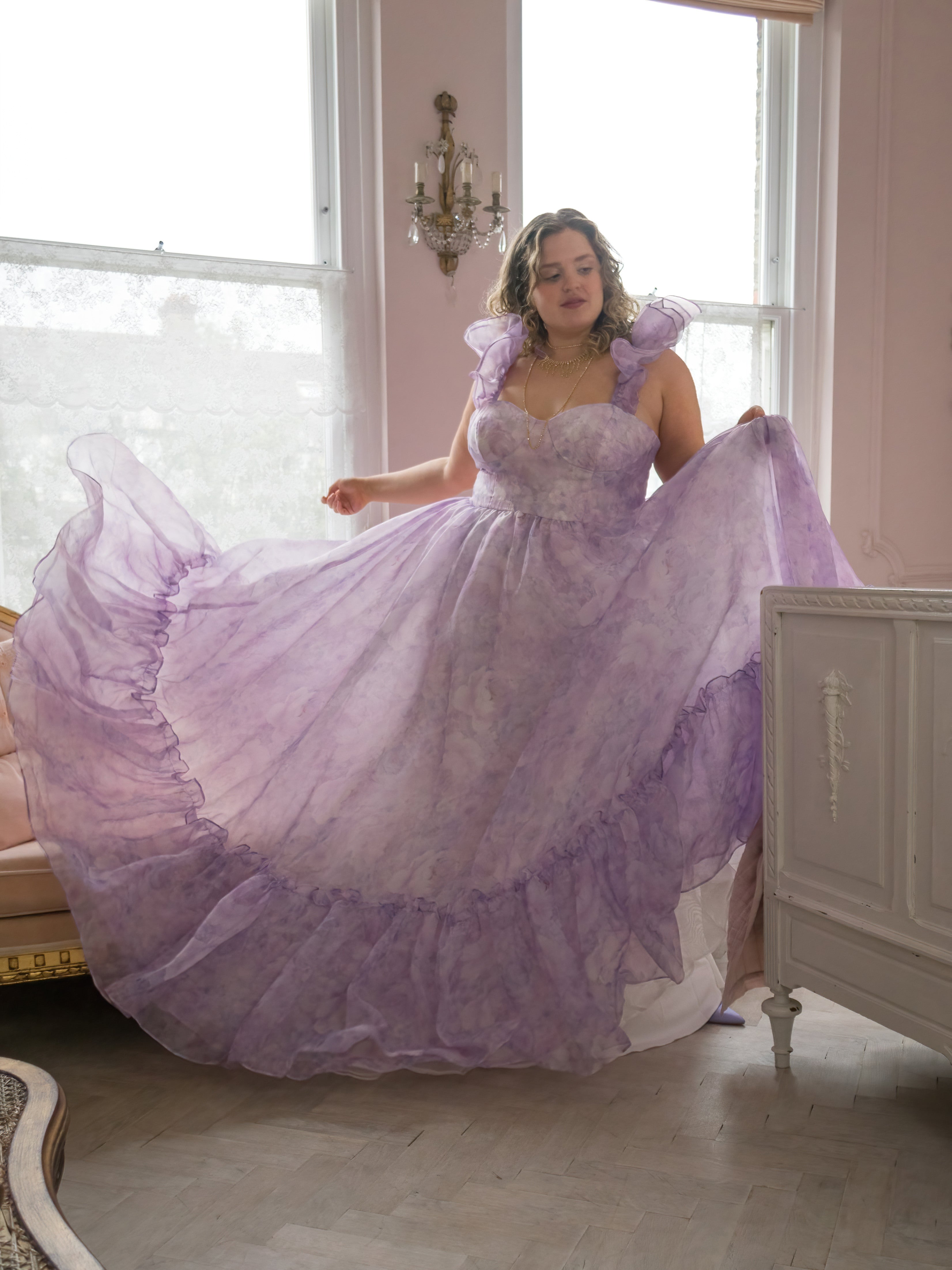 The Violet Enchantress Gown