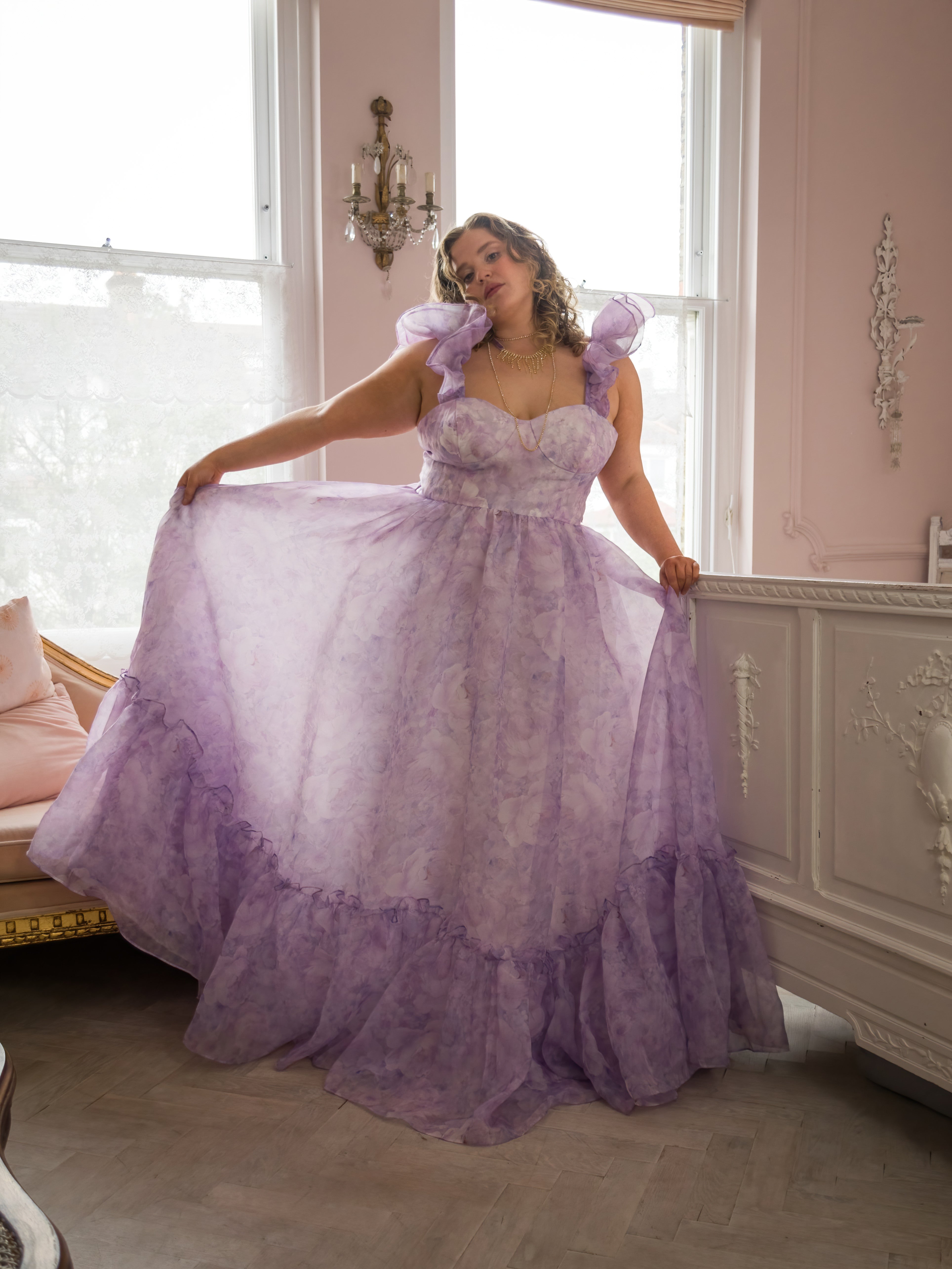 Violet Enchantress Gown