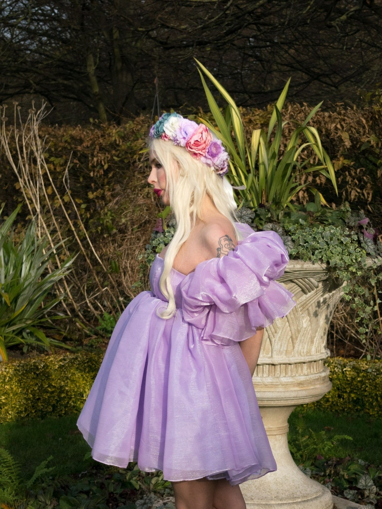 Lilac Skies Marie Dress