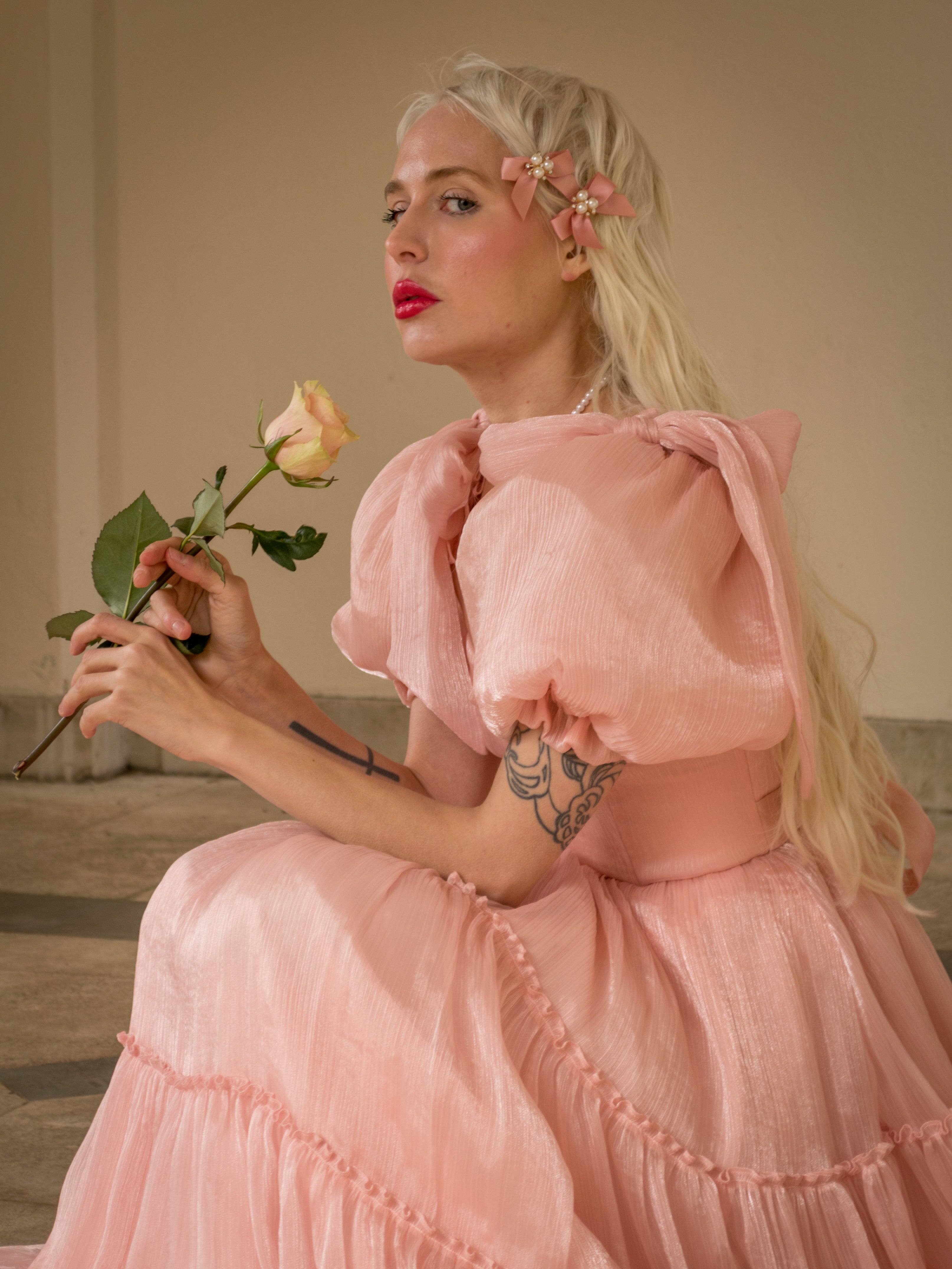 Gilded Rose Love-Story Gown